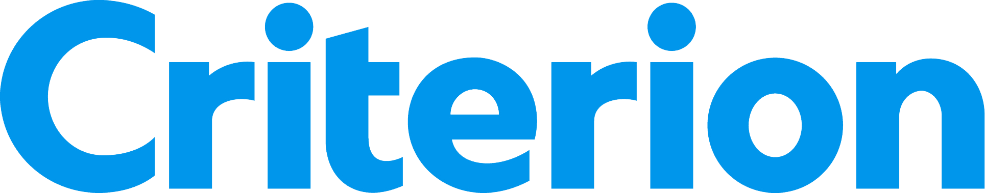 Criterion Logotype Blue