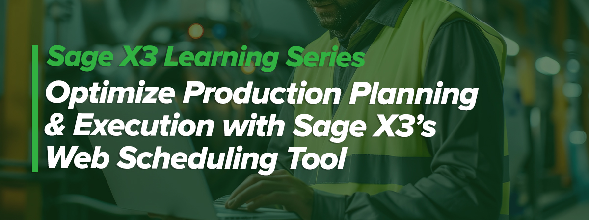X3 Learning Series Web Scheduling